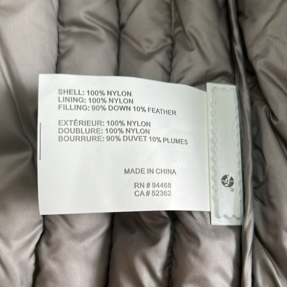 Halifax Traders puffer jacket. Down & feather filled. Packable. Size XLarge. NWT - Picture 8 of 15